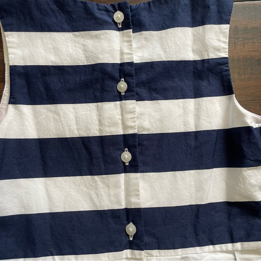 Janie and Jack Pretty Patriot Striped Dress - Picture 7 of 11